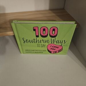 Green '100 Southern Ways to Say I Love You' Book